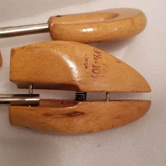 Vintage Formwell wood Adj shoe trees West Germany - Picture 5 of 6